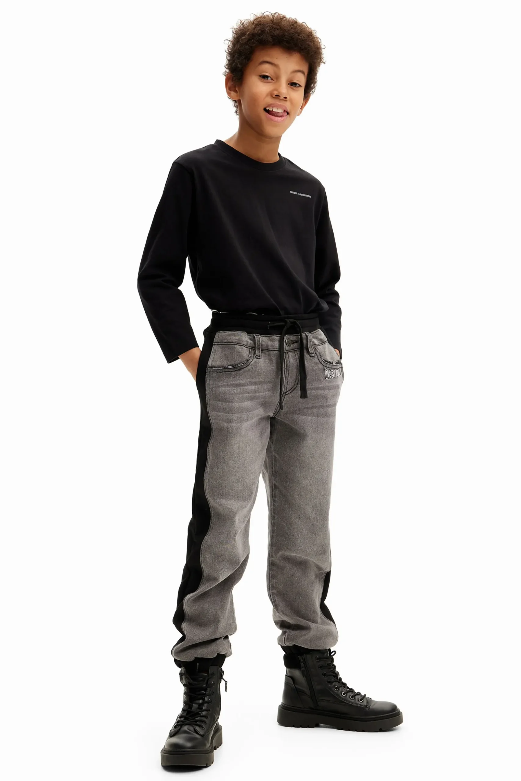 Pantalón combinado jogger
