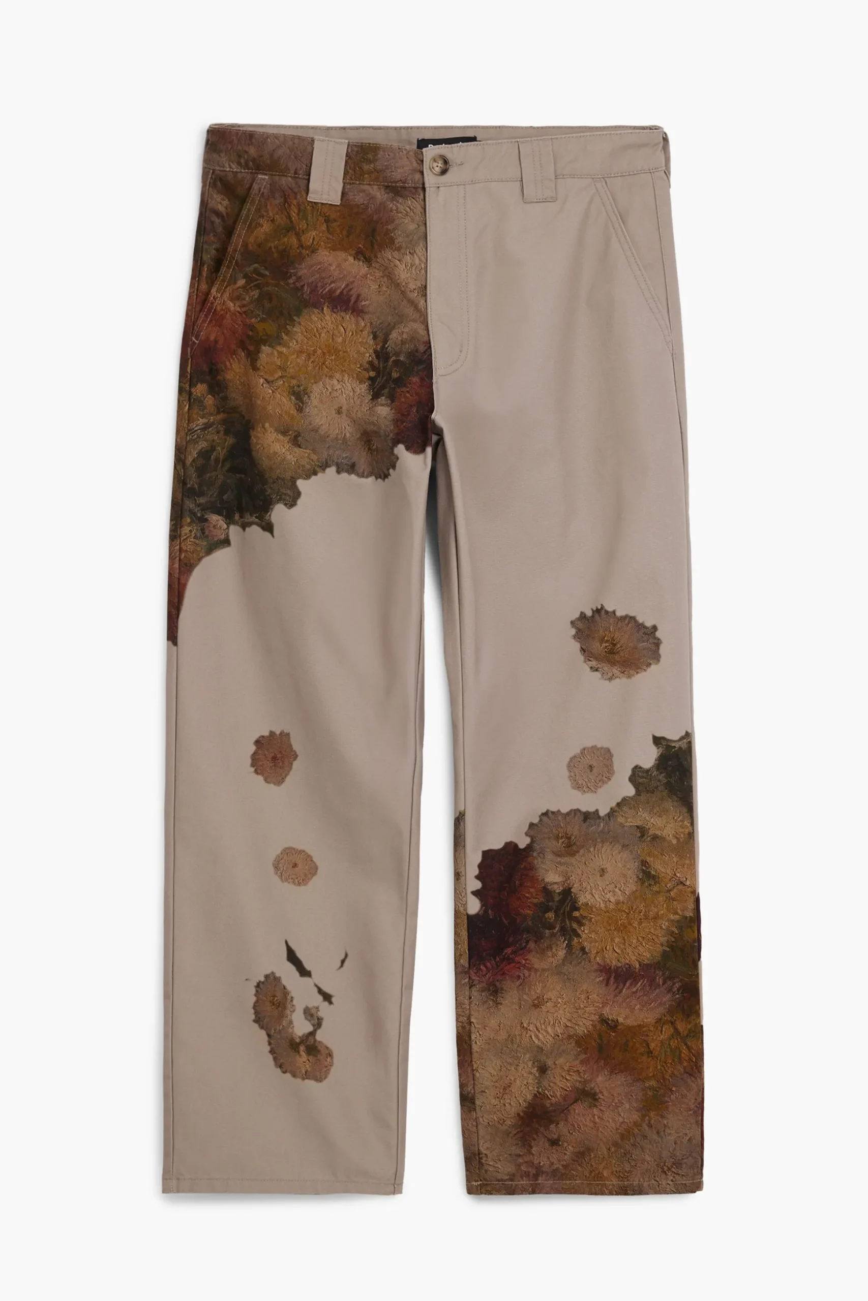 Pantalón estampado flores