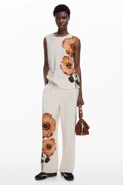Pantalón flores