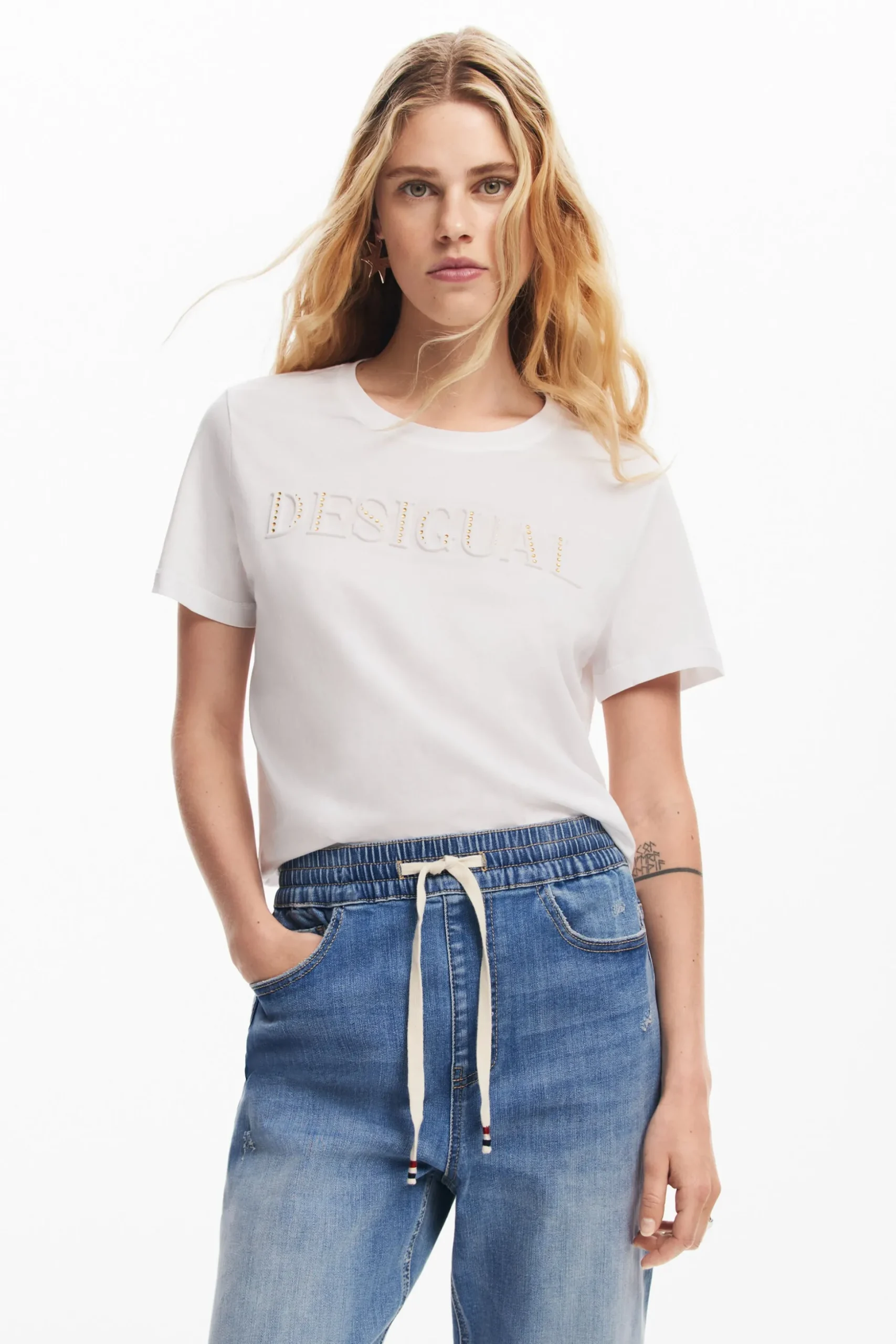 Pantalón jogger denim