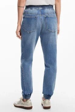 Pantalón jogger denim
