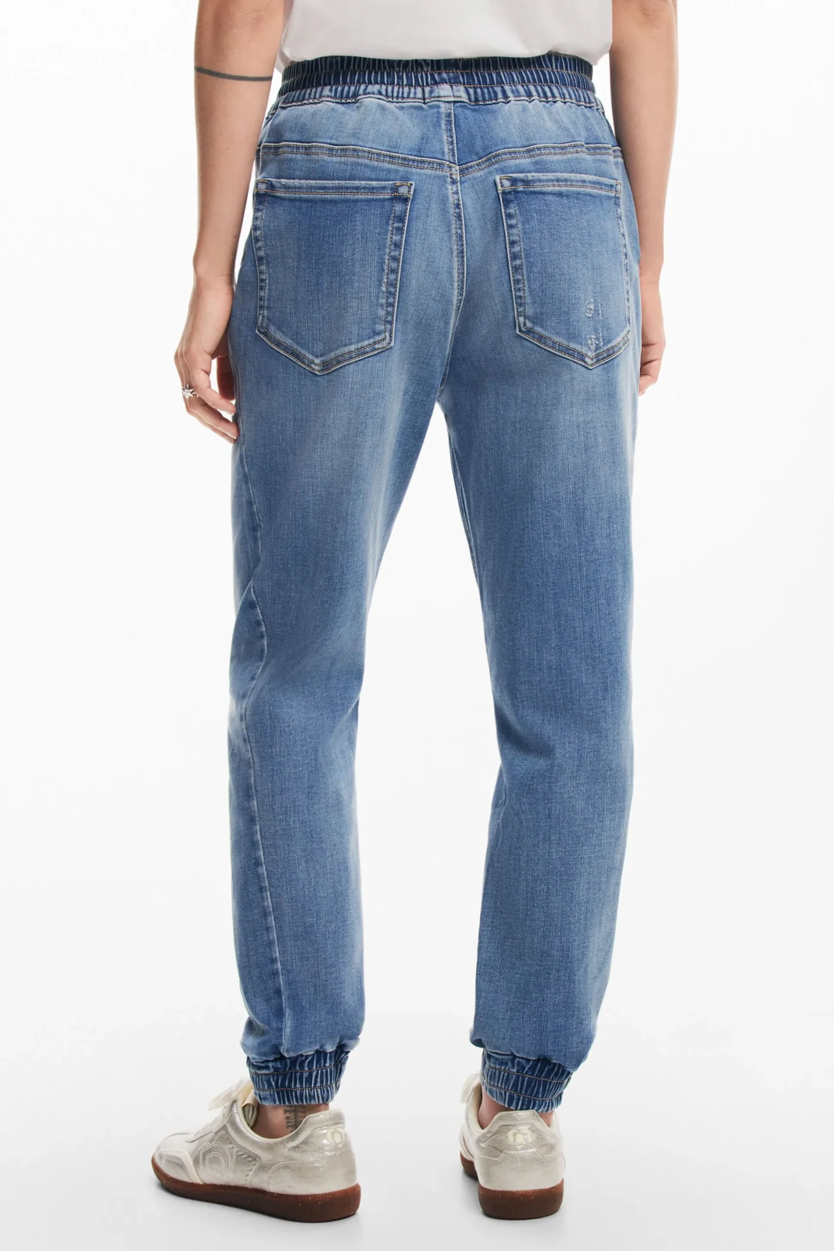 Pantalón jogger denim