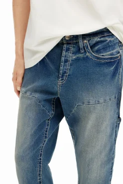 Pantalón largo denim