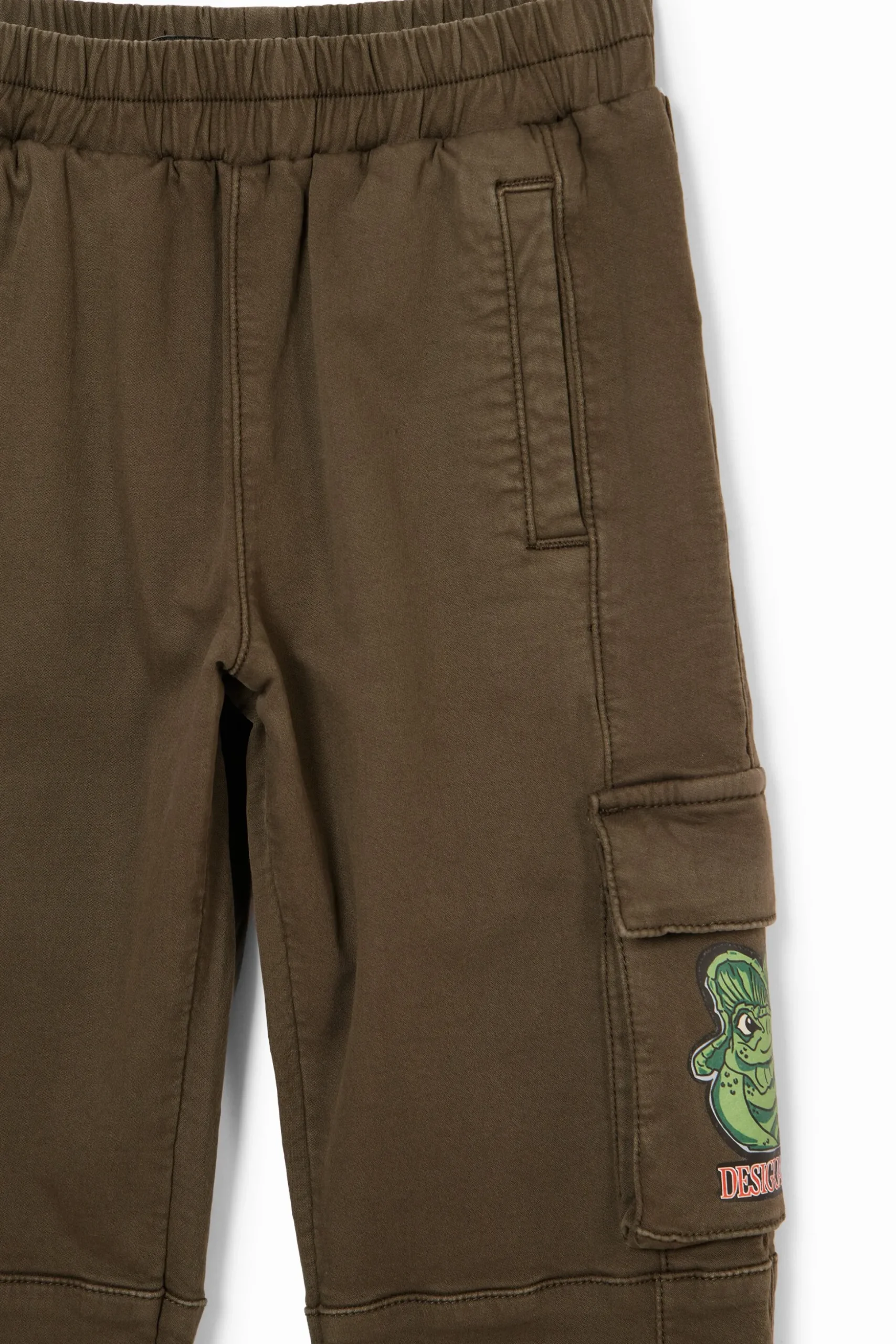 Pantalón largo jogger bolsillos cargo