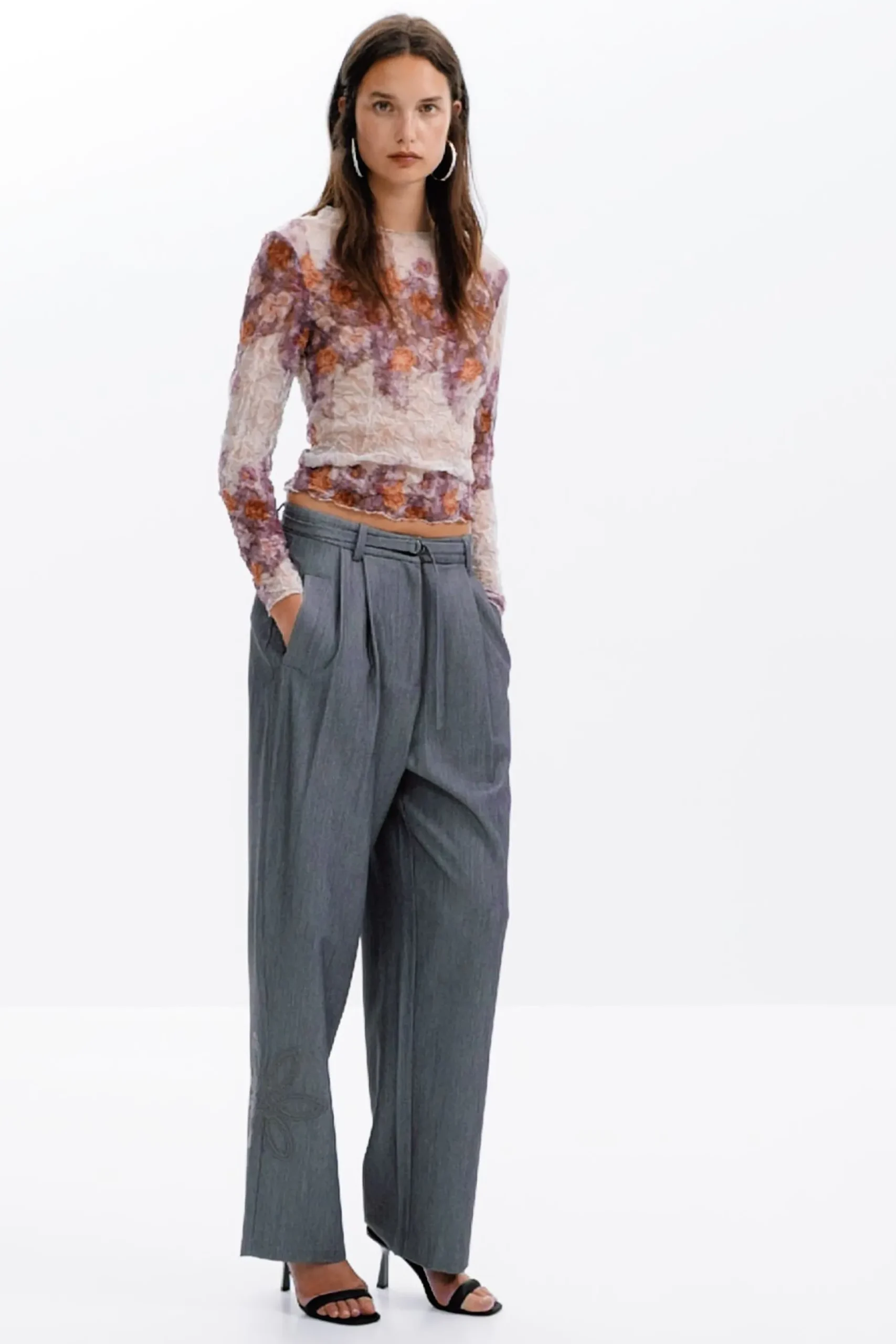 Pantalón largo recto