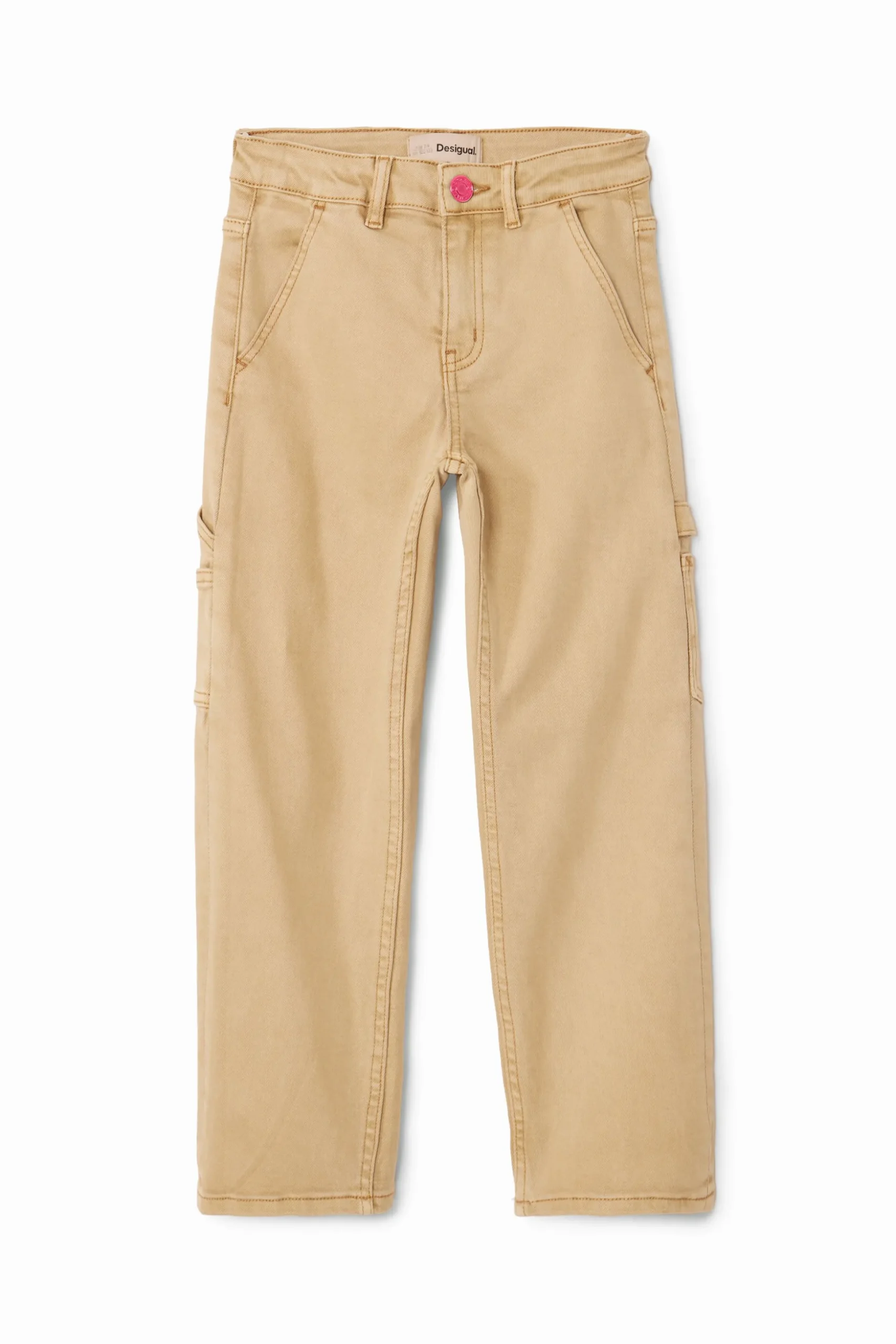 Pantalón recto denim