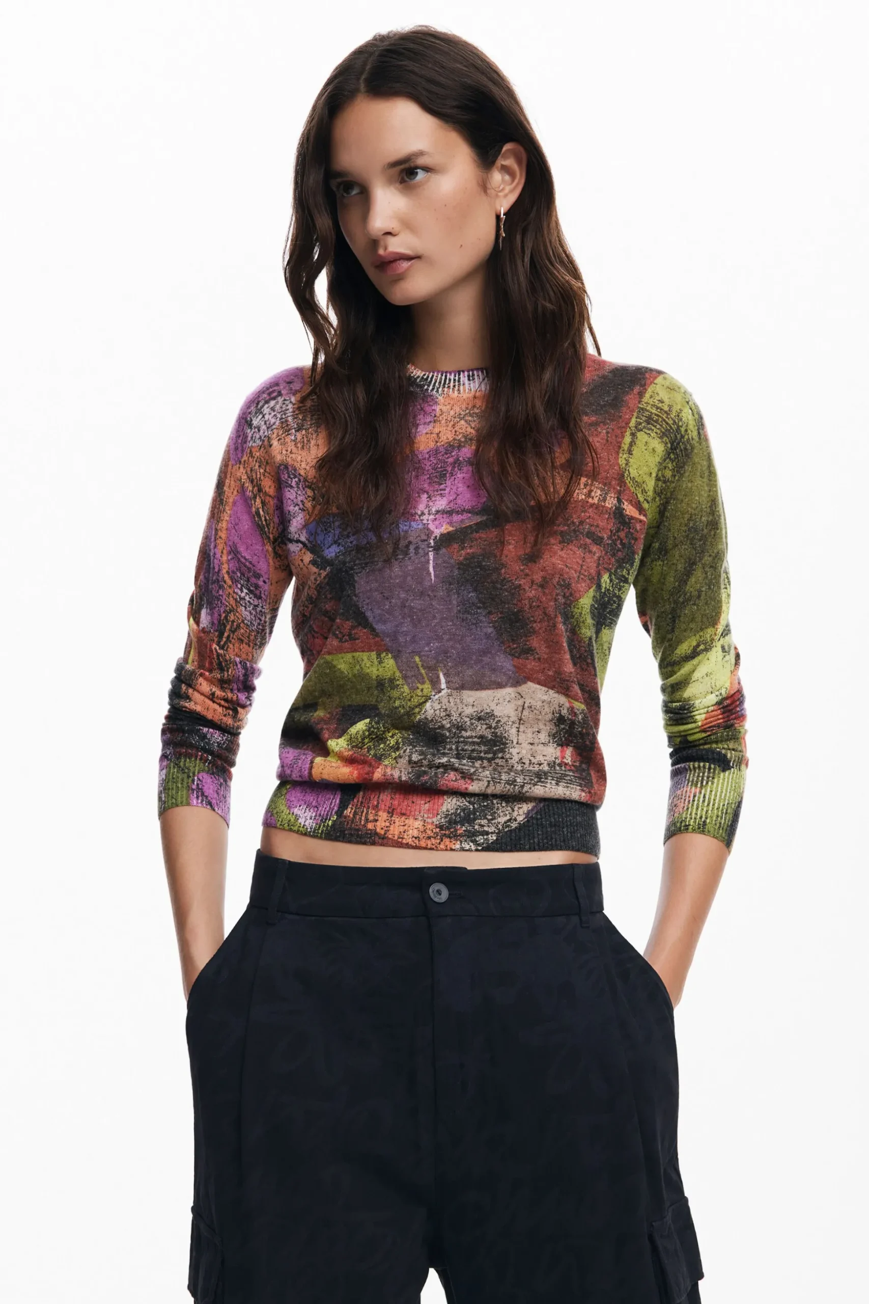 Pantalones cargo estampado M. Christian Lacroix