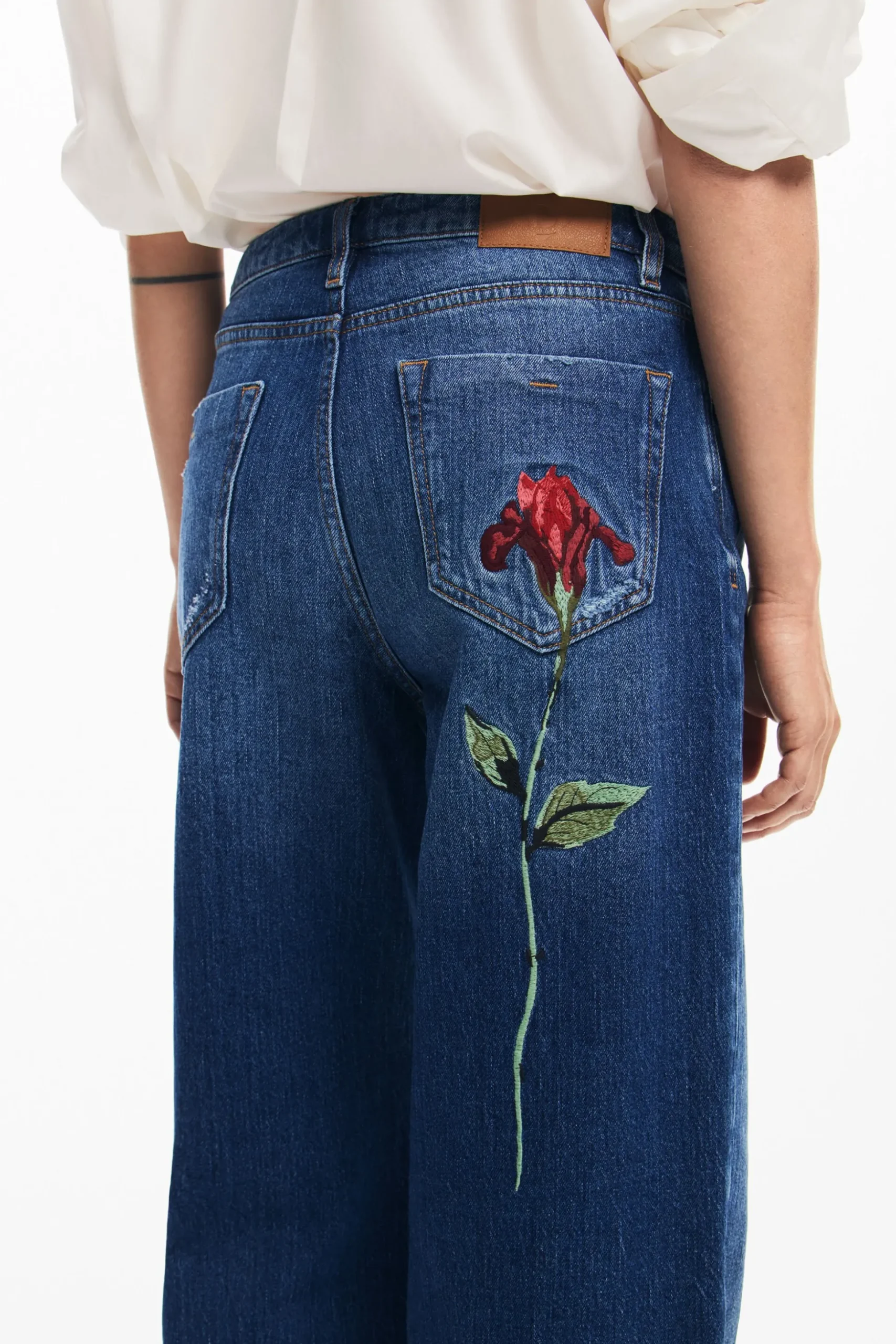 Pantalones culotte rosa