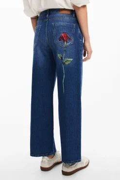 Pantalones culotte rosa