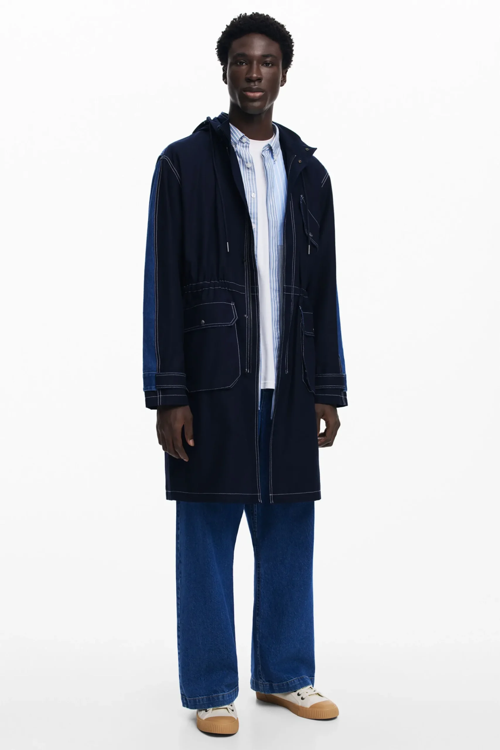 Parka denim
