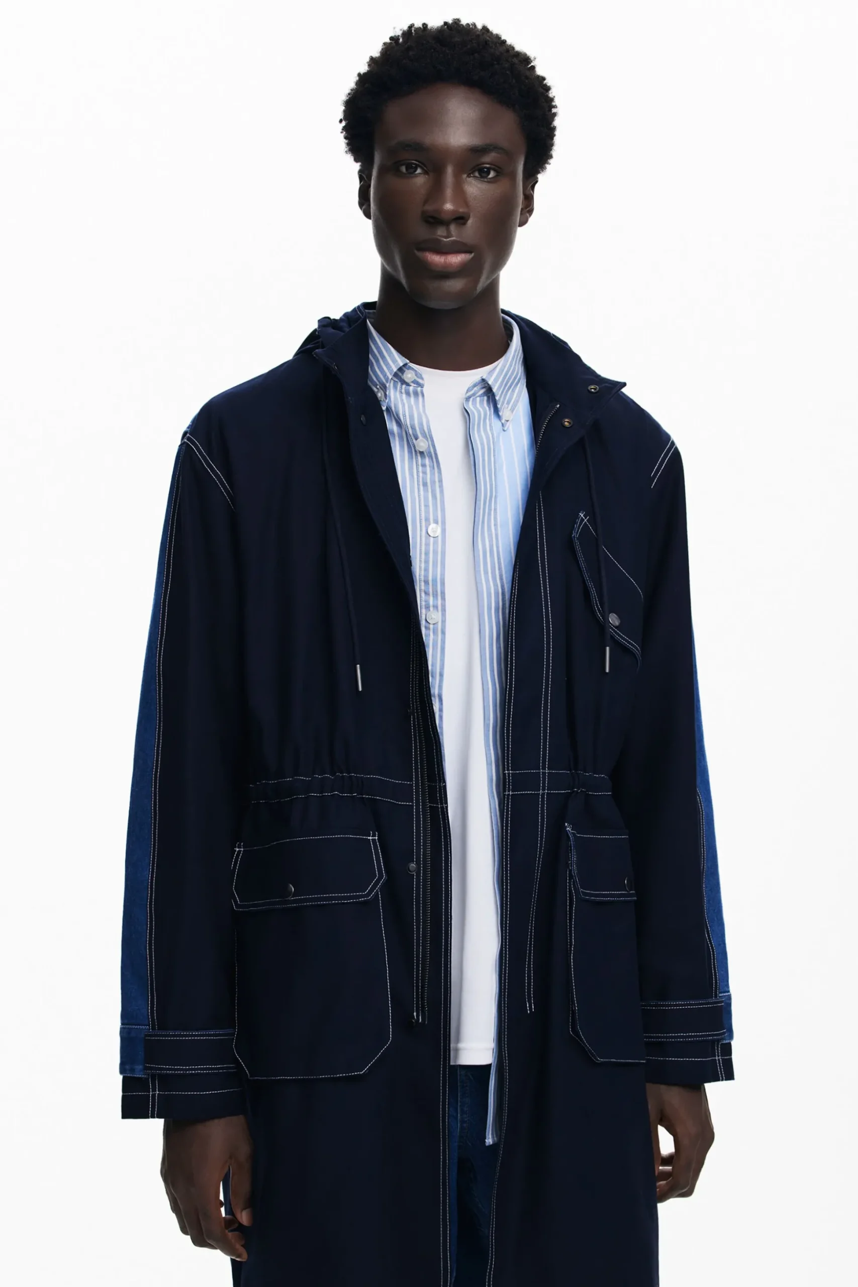 Parka denim