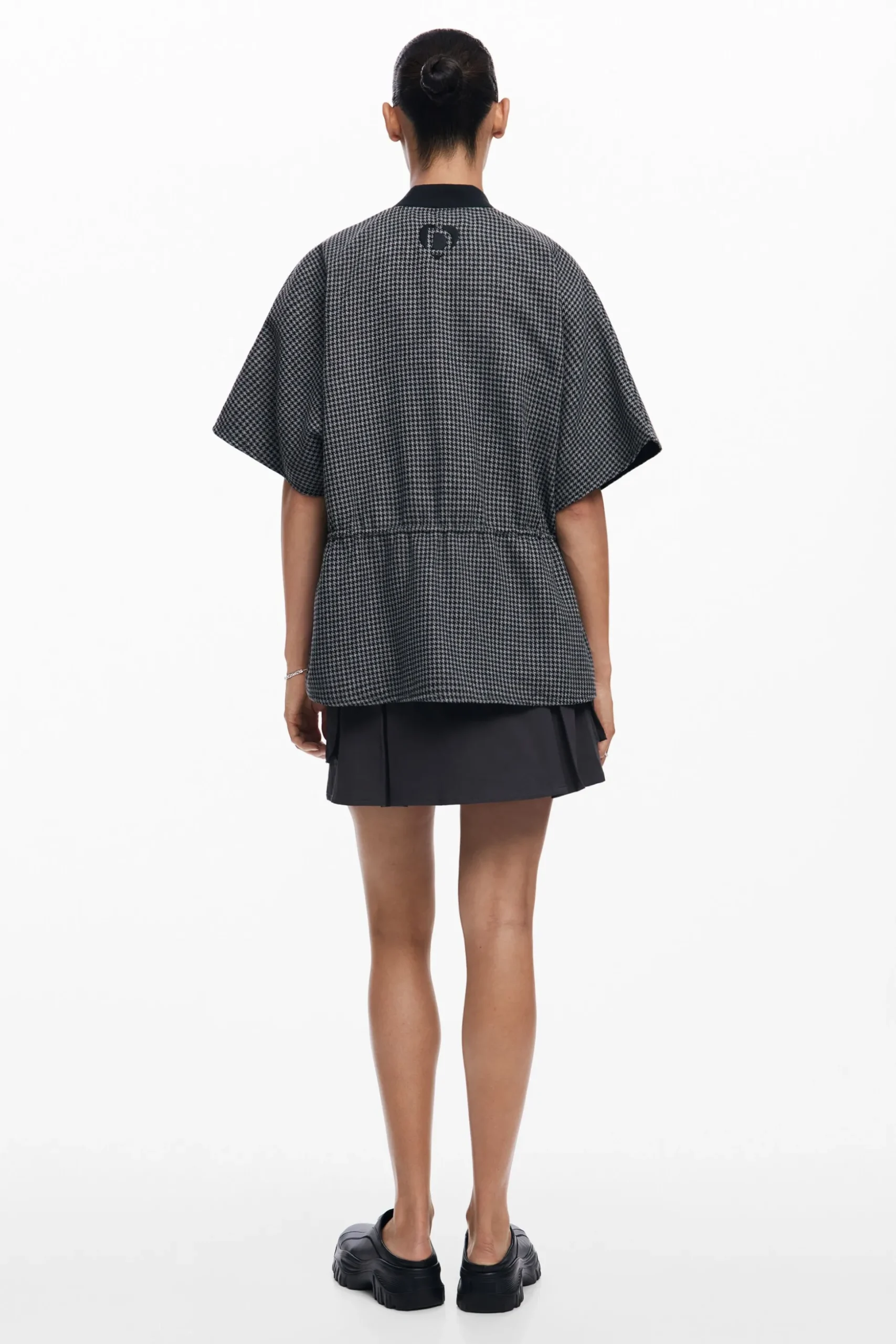 Poncho pata de gallo