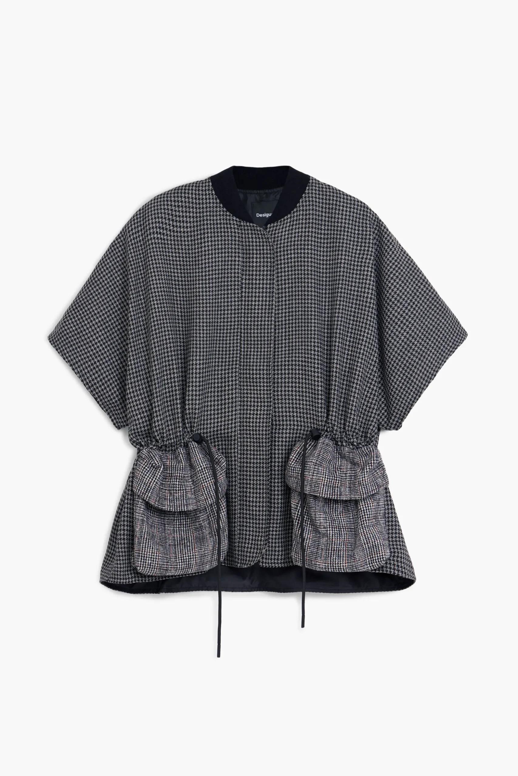Poncho pata de gallo
