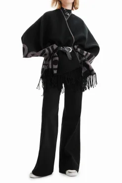 Poncho reversible