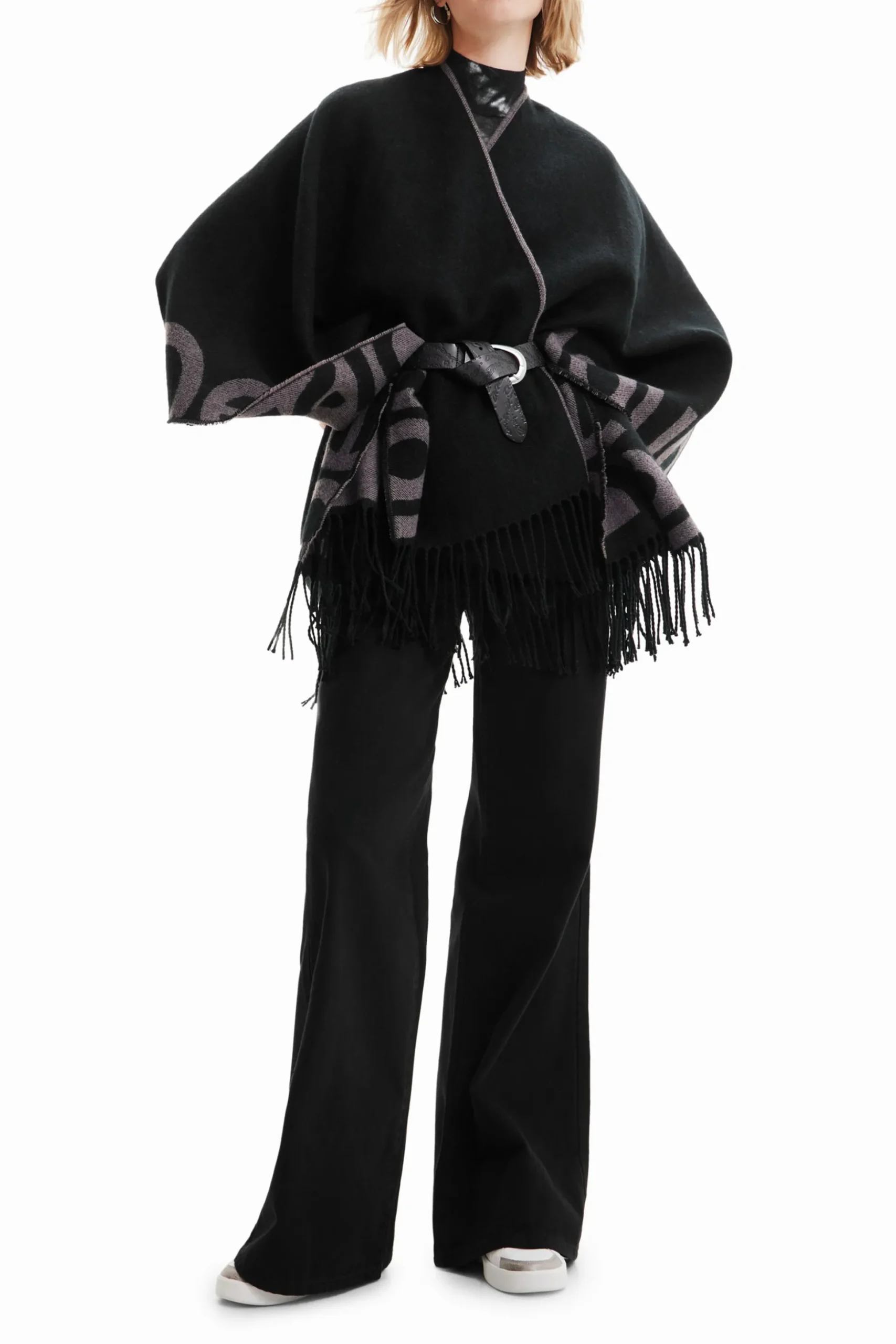 Poncho reversible