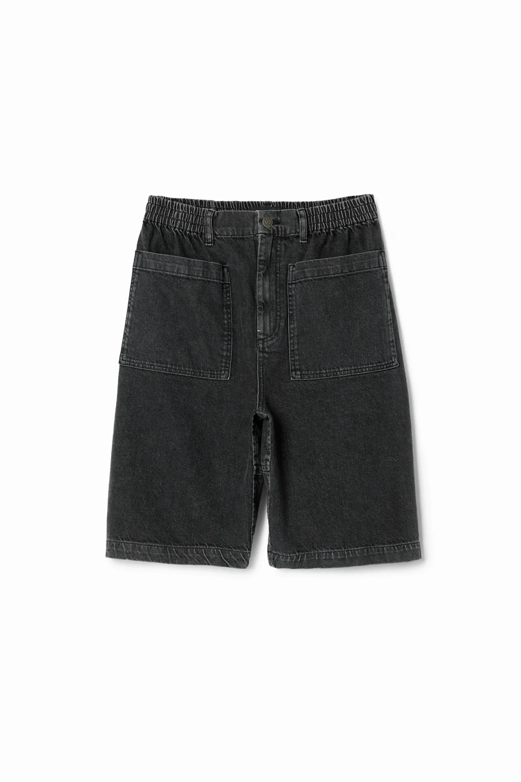 Shorts denim bolsillos