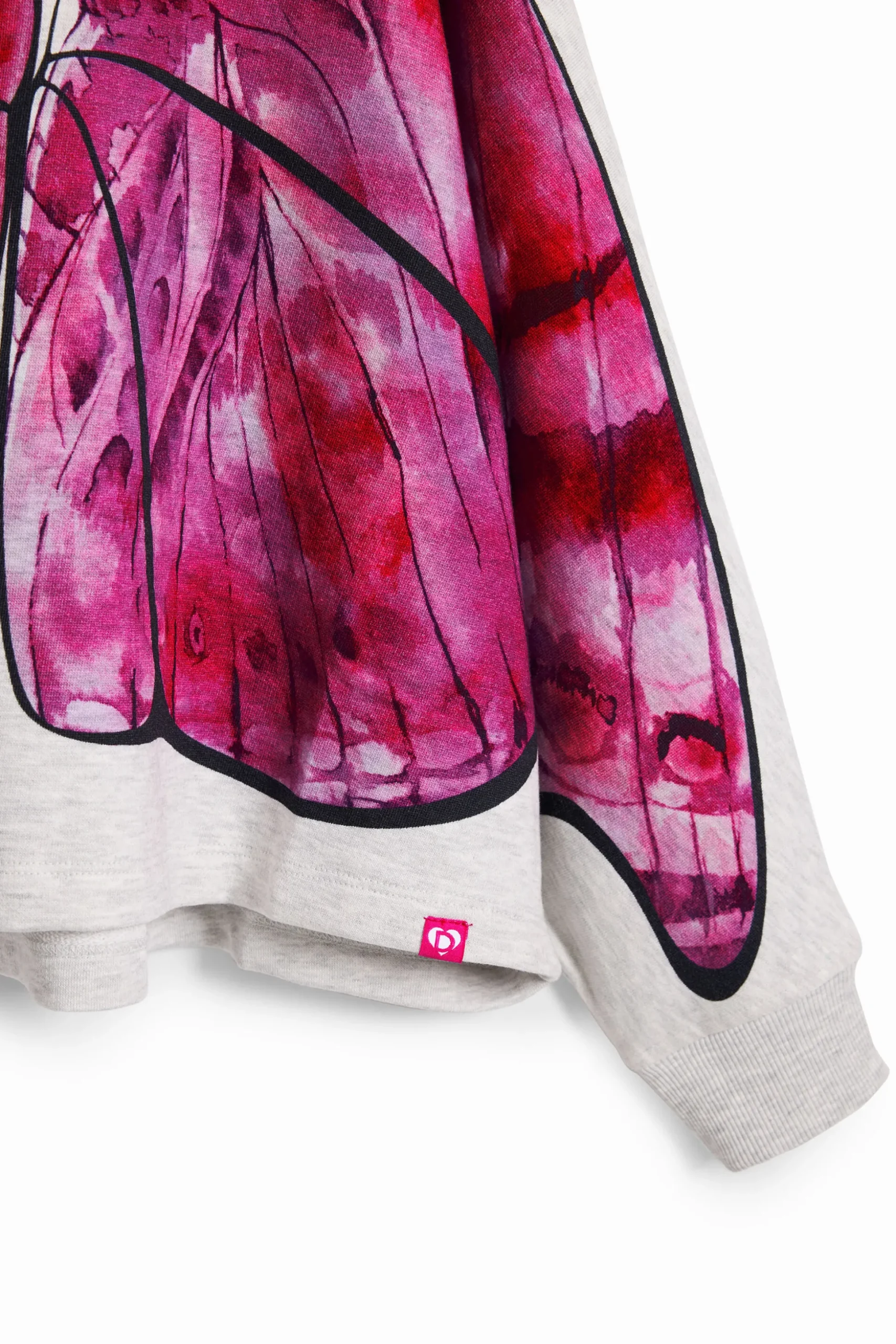 Sudadera capa mariposa