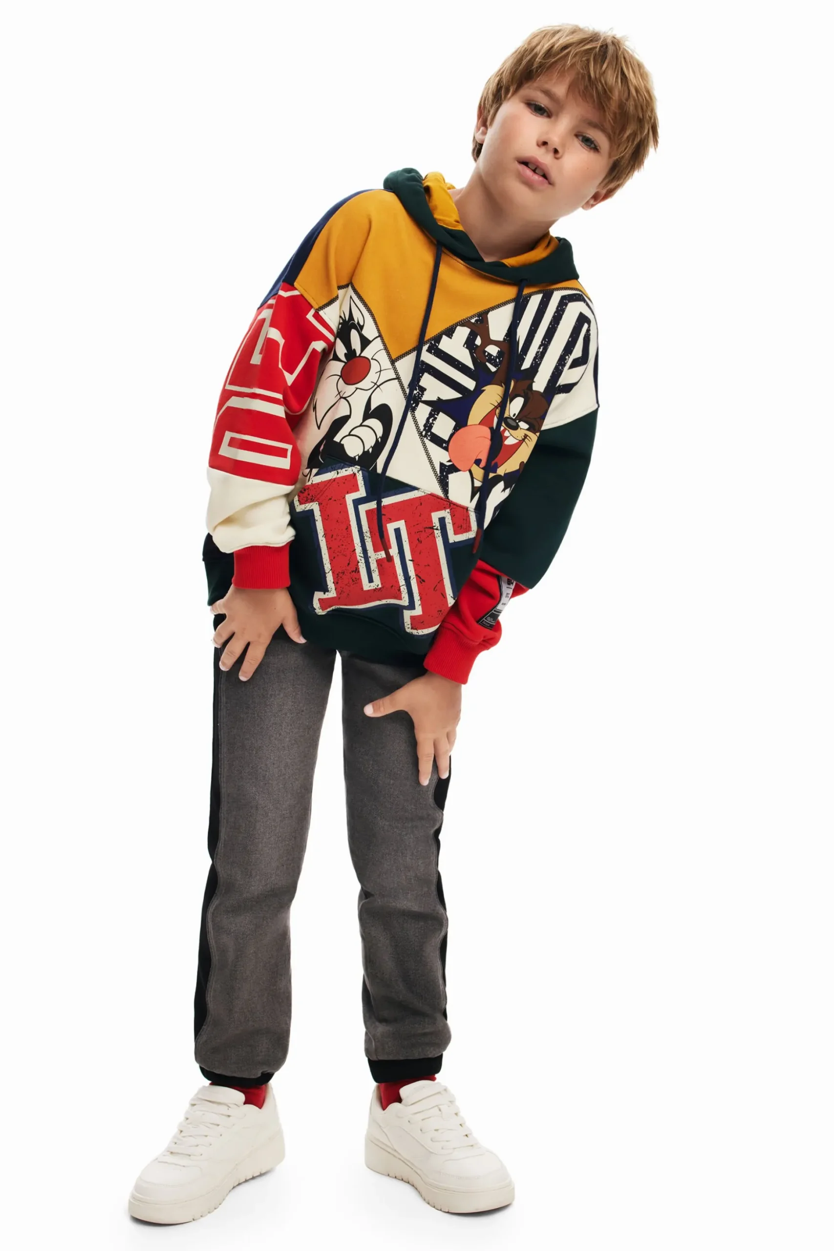 Sudadera con capucha Looney Toones