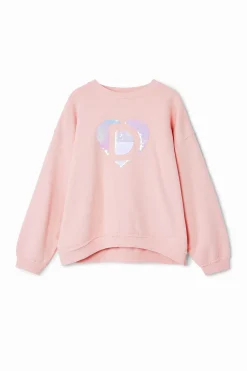 Sudadera corazón Desigual