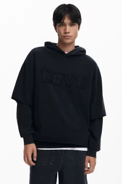 Sudadera doble manga
