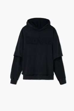 Sudadera doble manga