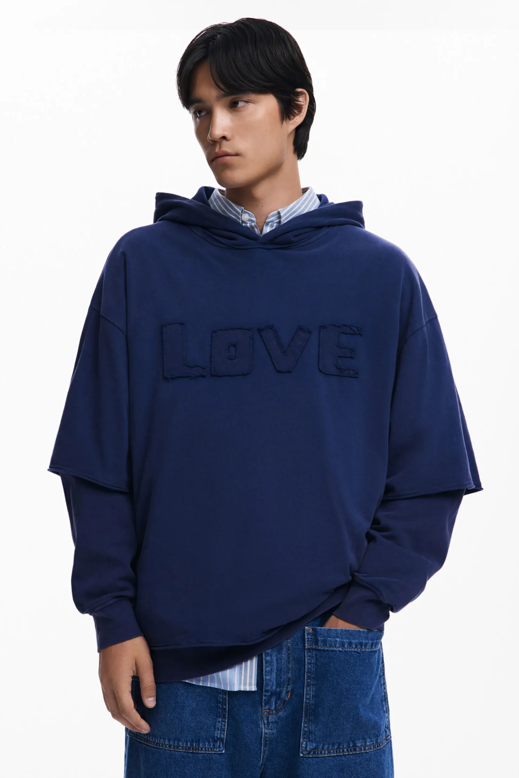 Sudadera doble manga
