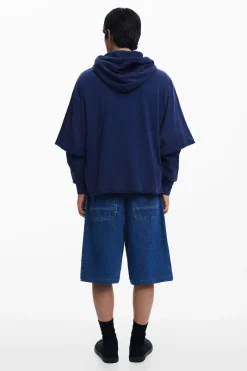 Sudadera doble manga