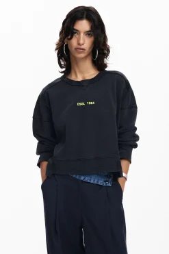 Sudadera efecto lavado