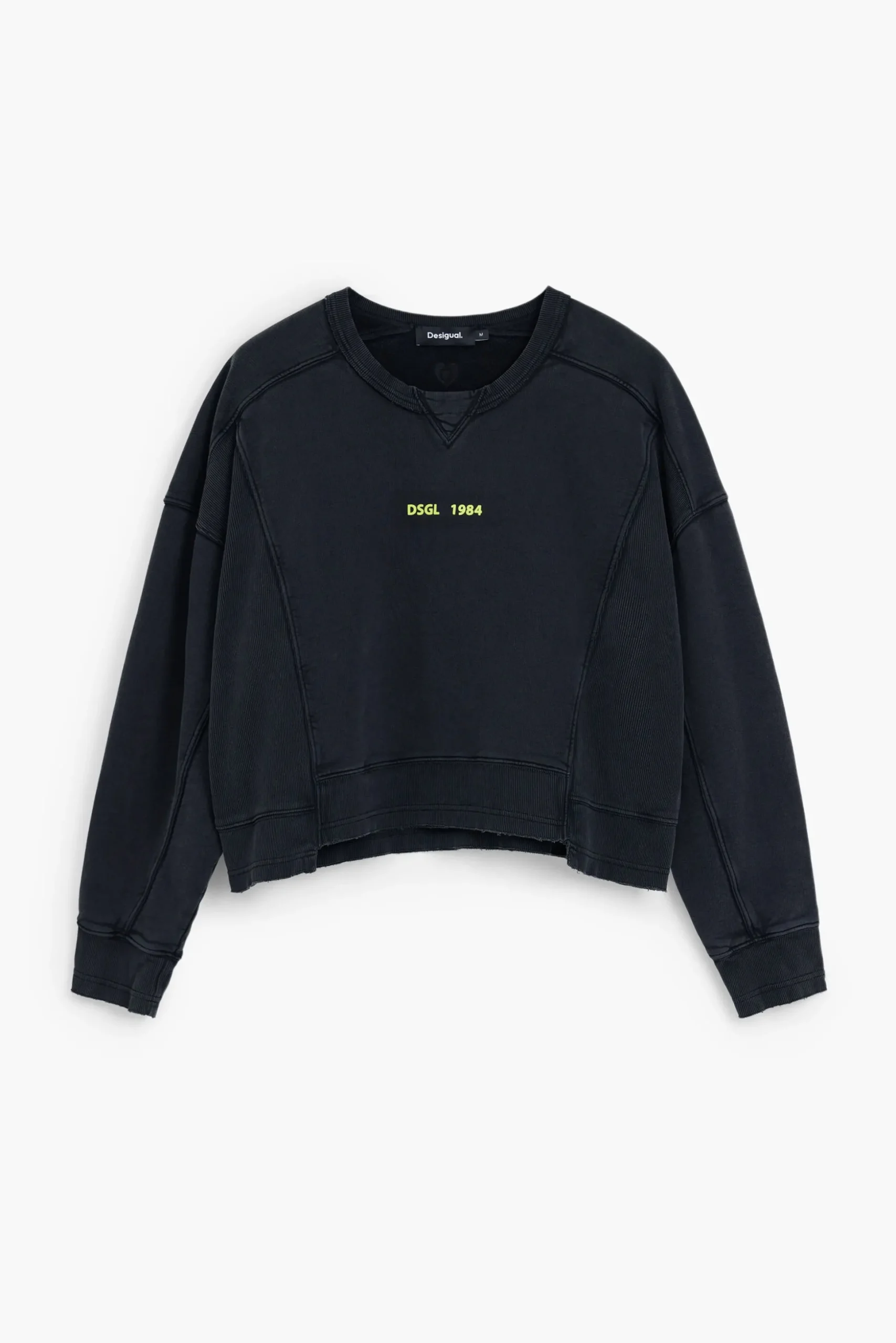 Sudadera efecto lavado