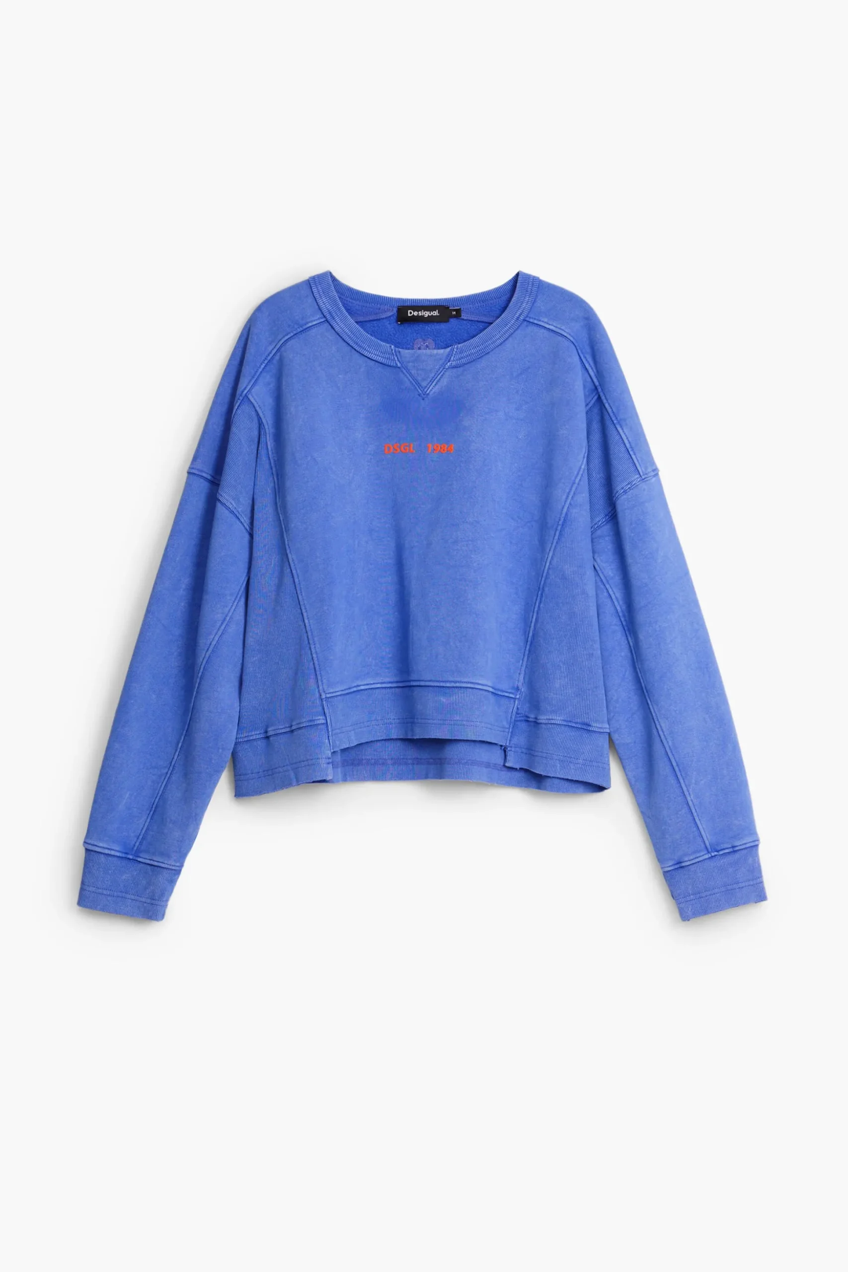 Sudadera efecto lavado