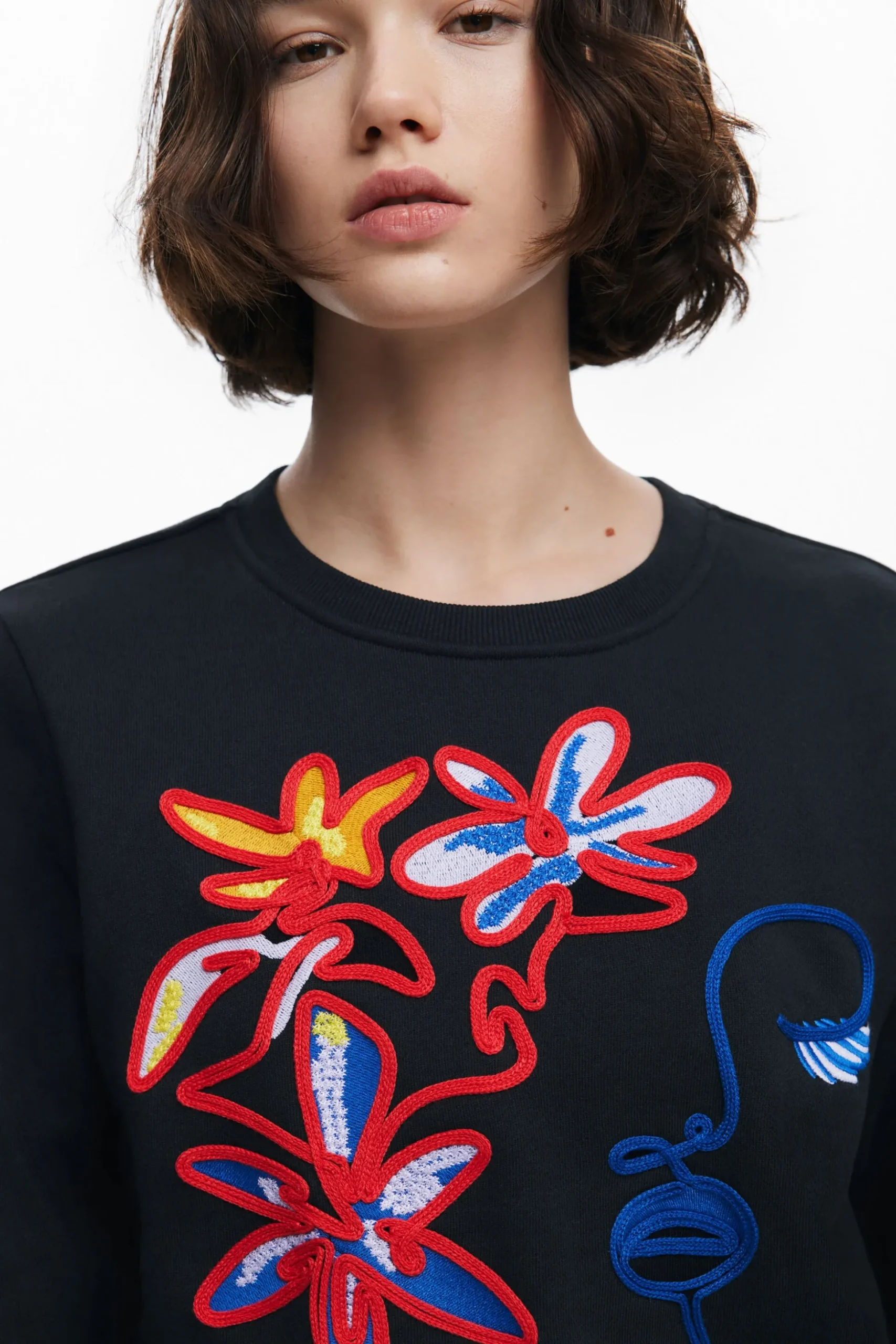 Sudadera estampado arty