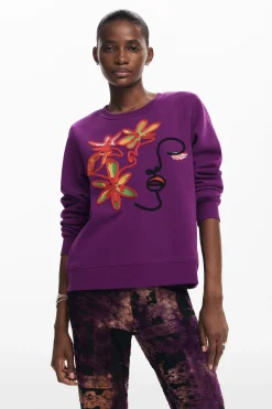 Sudadera estampado arty
