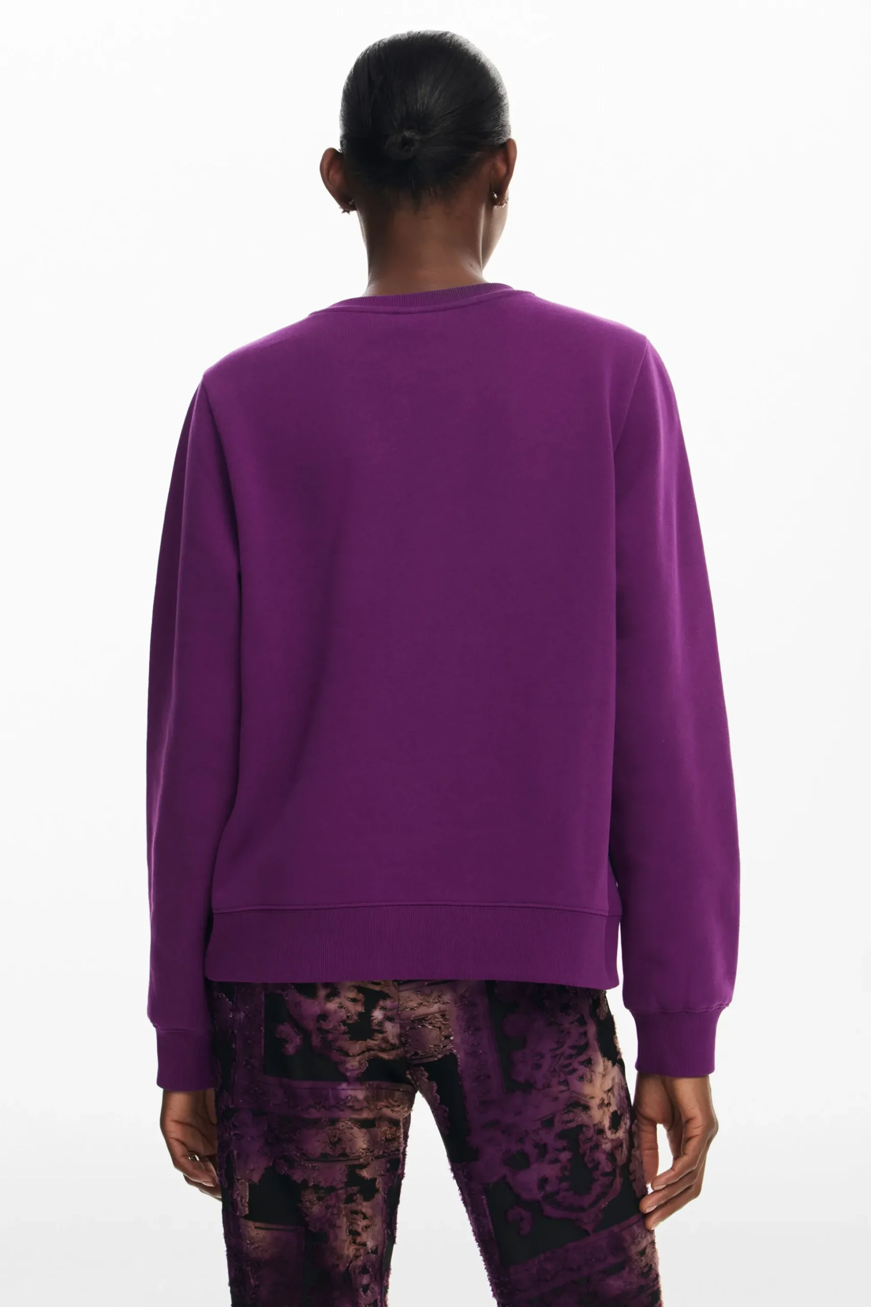 Sudadera estampado arty