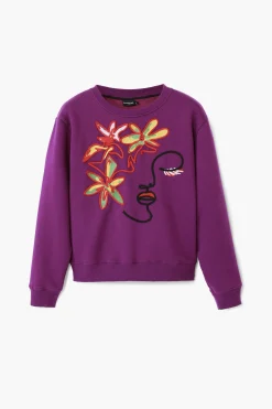 Sudadera estampado arty