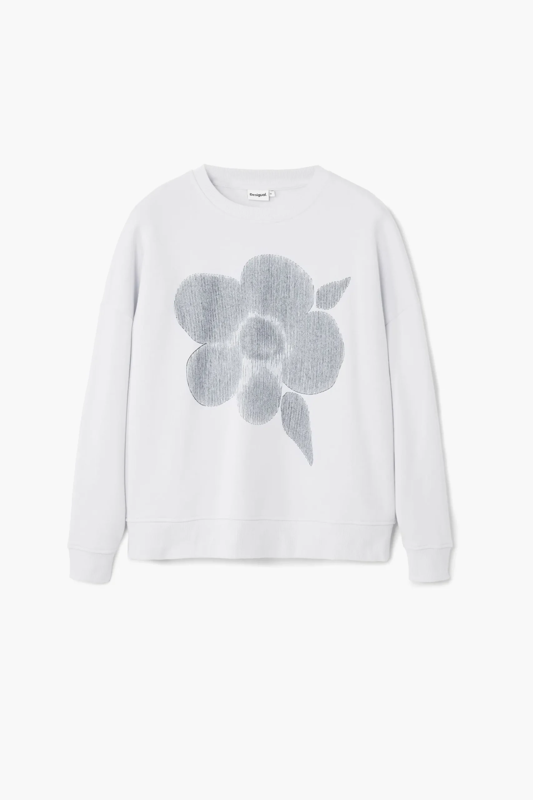 Sudadera estampado flor