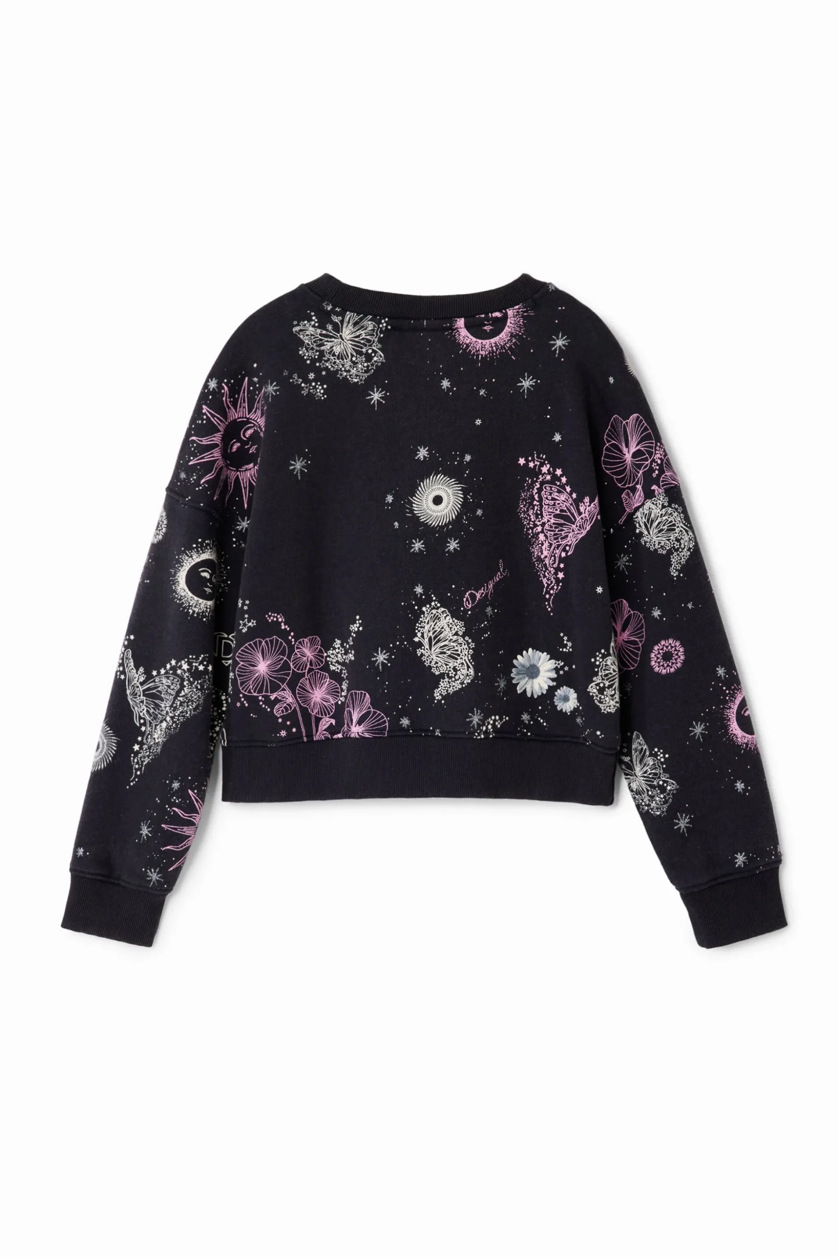 Sudadera flores universo