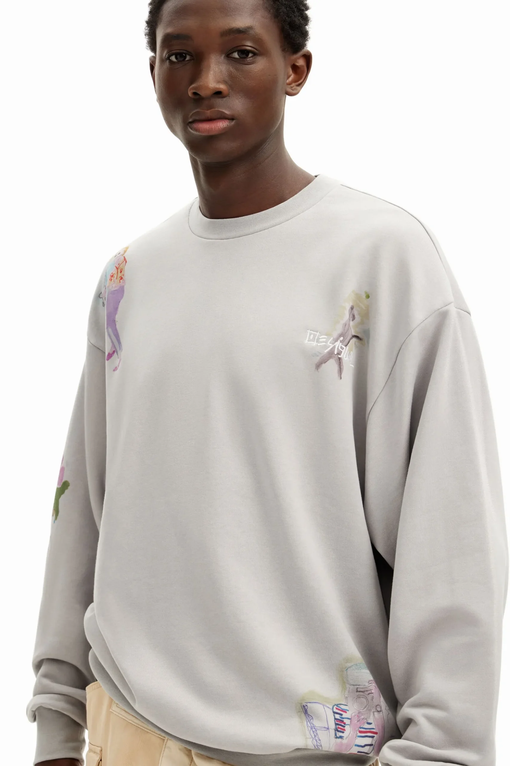 Sudadera ilustraciones acuarela