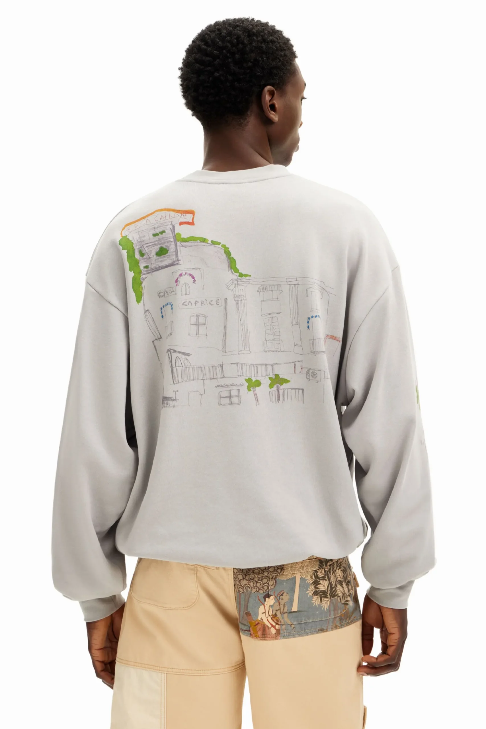Sudadera ilustraciones acuarela