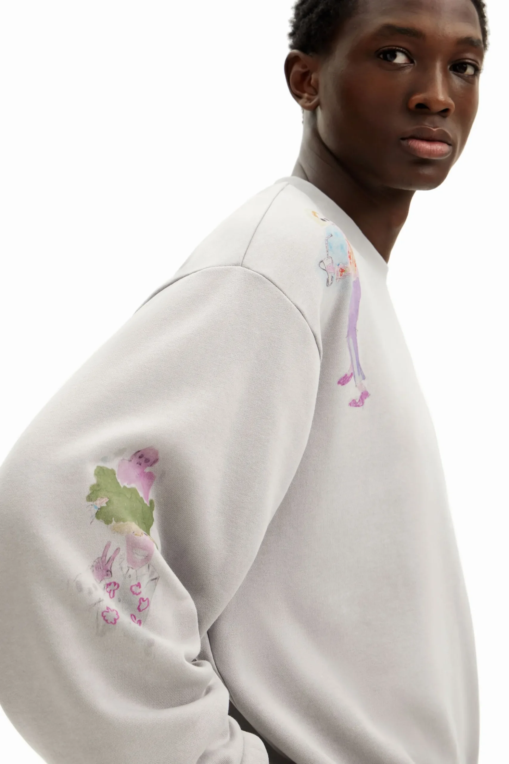 Sudadera ilustraciones acuarela