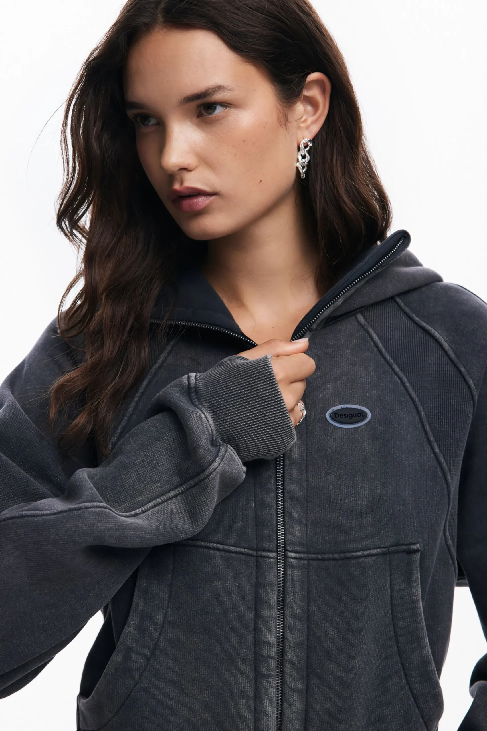 Sudadera oversize capucha
