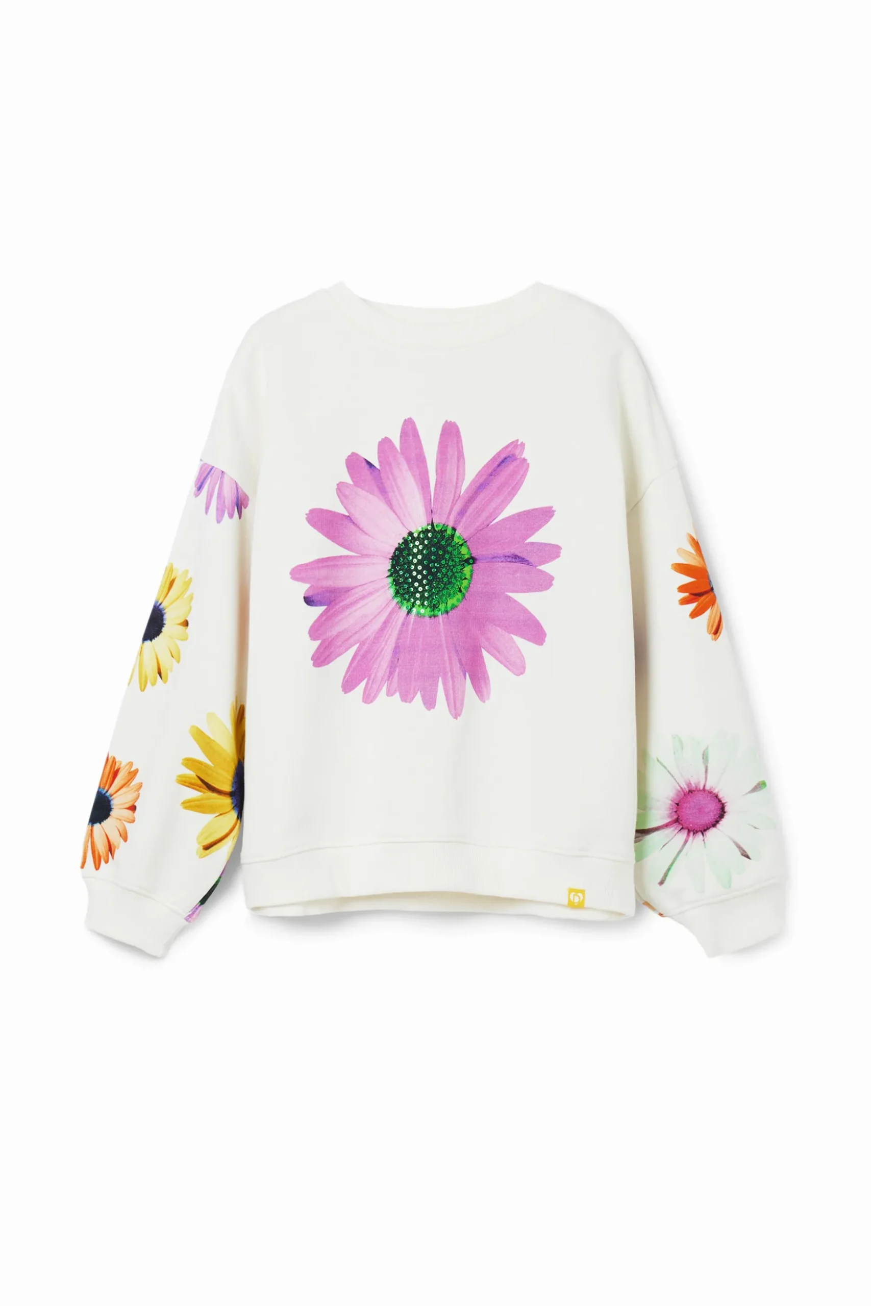 Sudadera oversize margaritas