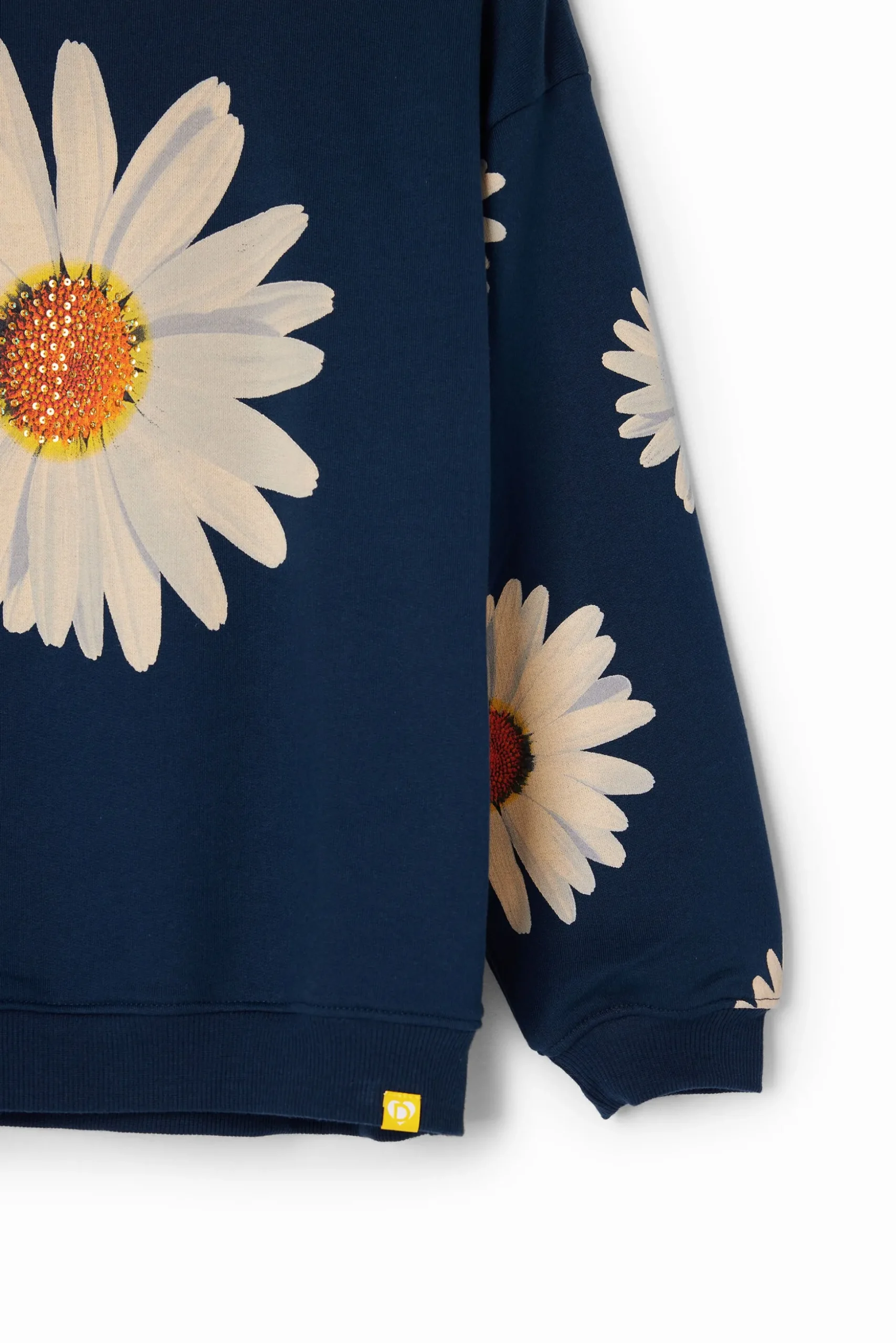 Sudadera oversize margaritas