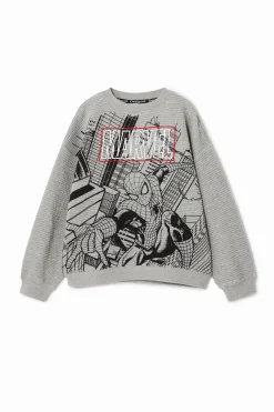 Sudadera rayas Marvel