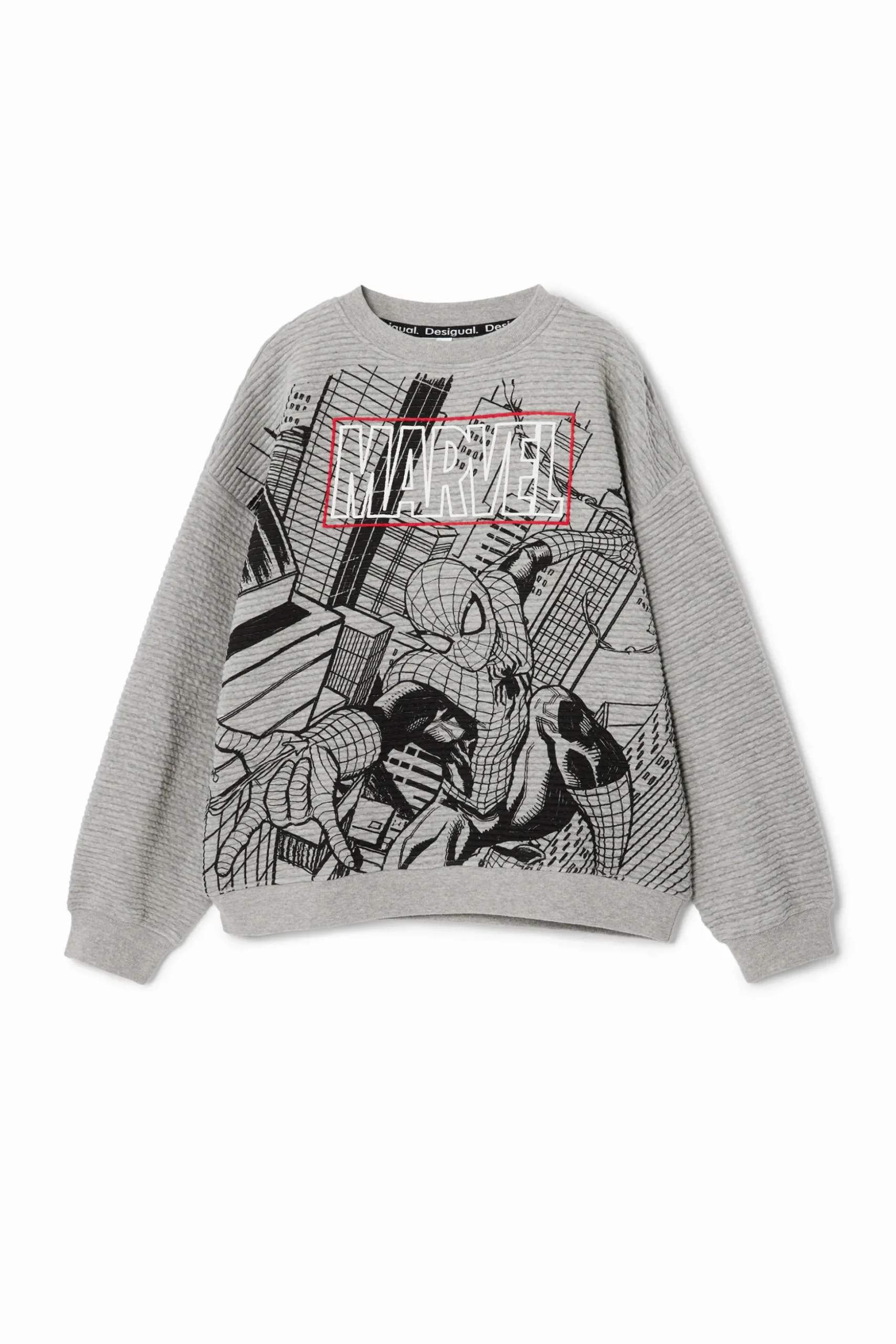 Sudadera rayas Marvel