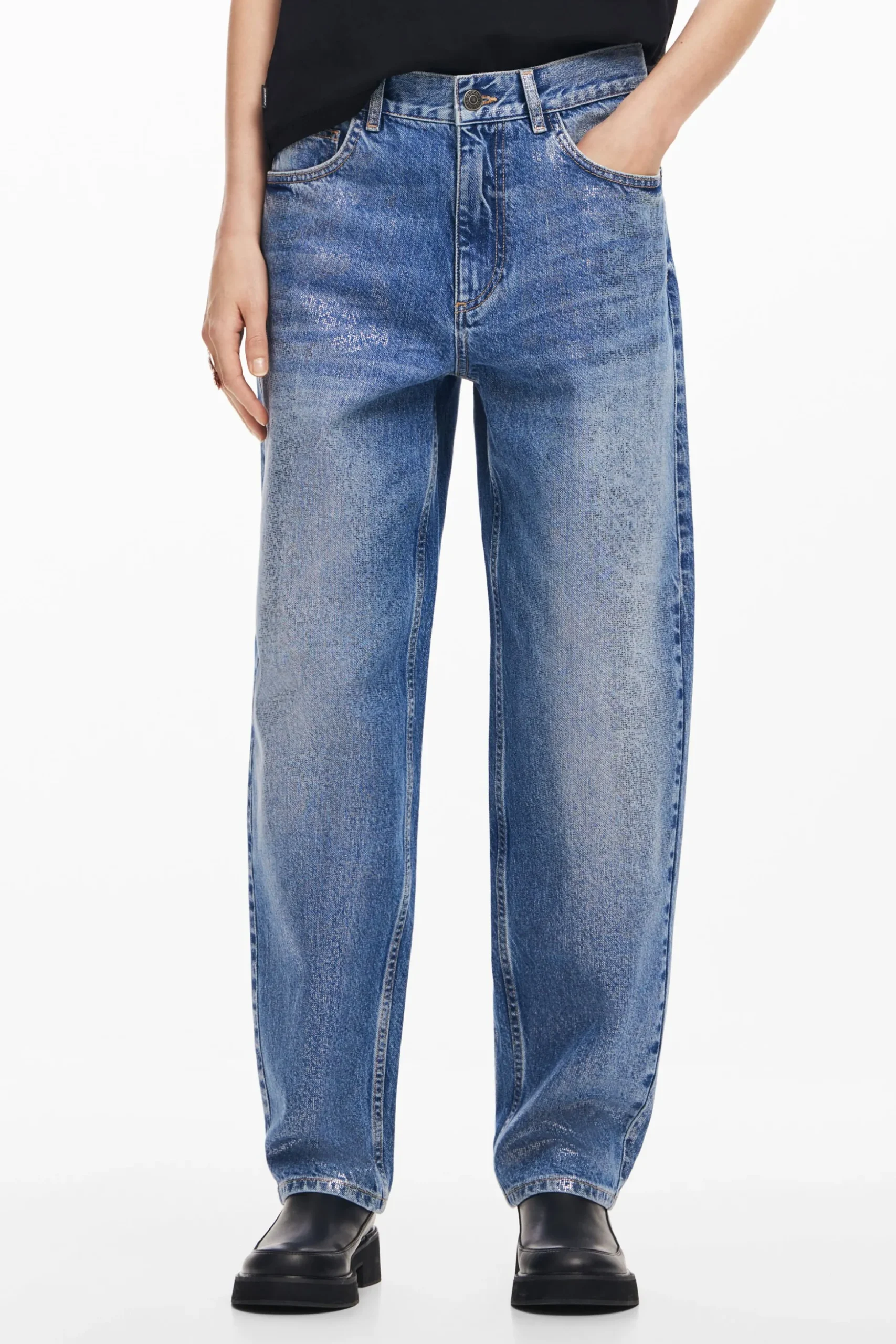 Vaqueros denim balloon