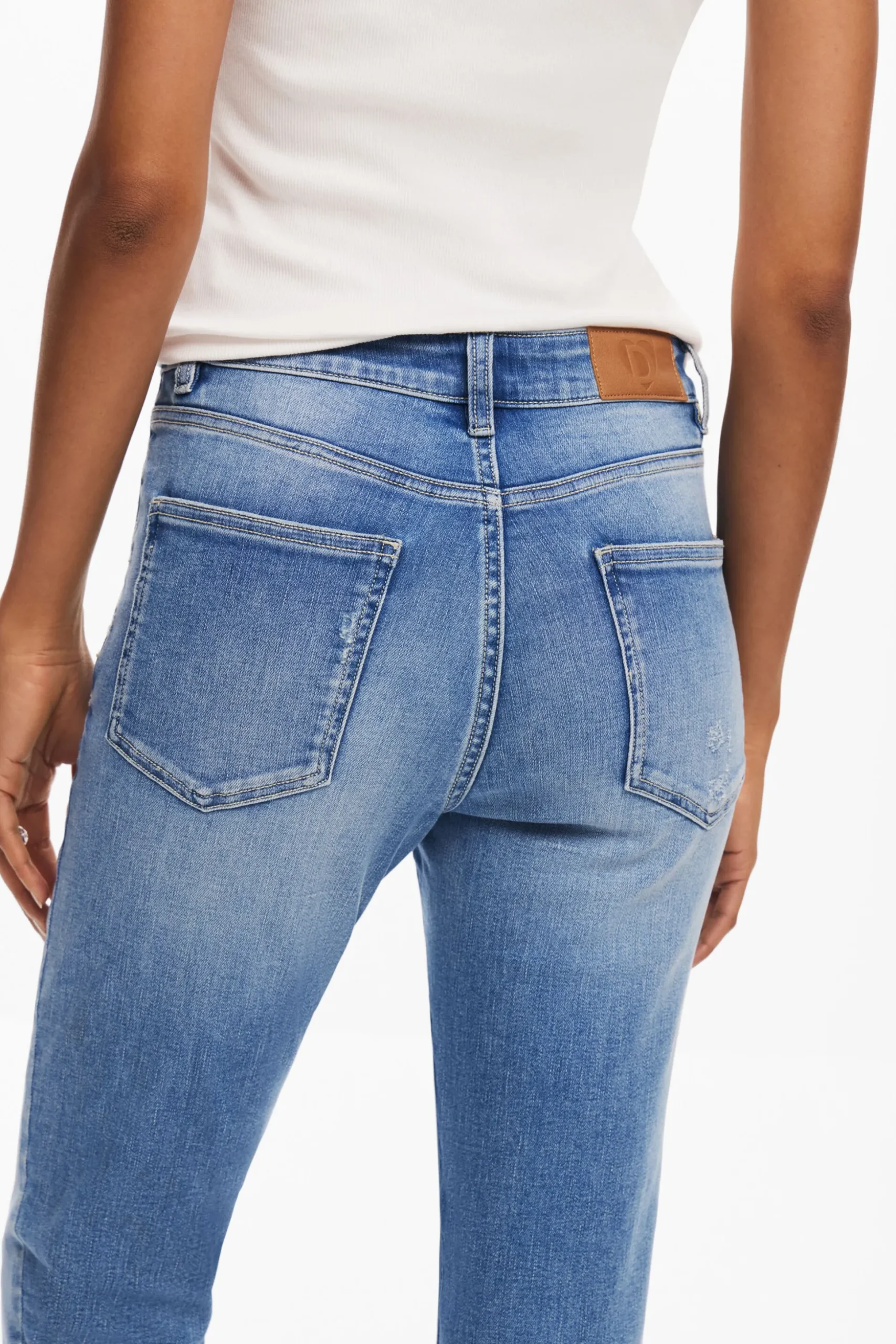 Vaqueros skinny lisos