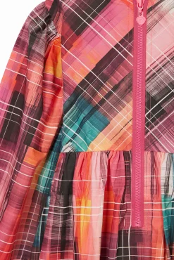 Vestido camisero cuadros