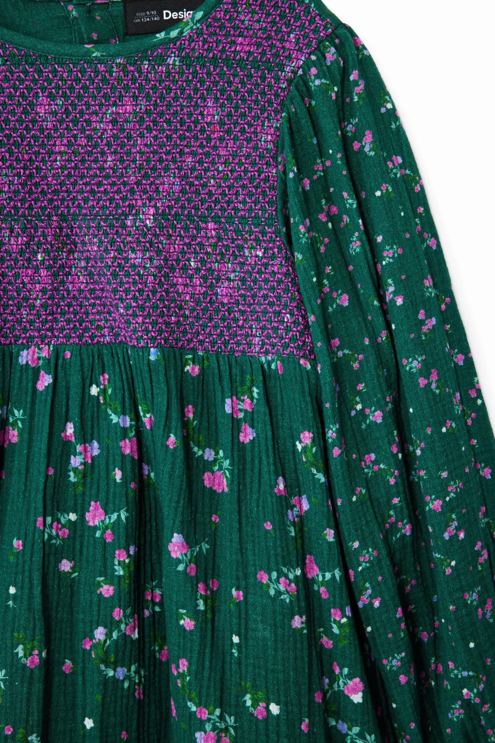 Vestido camisero flores