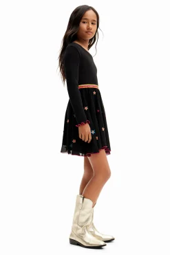 Vestido combinado estrellas
