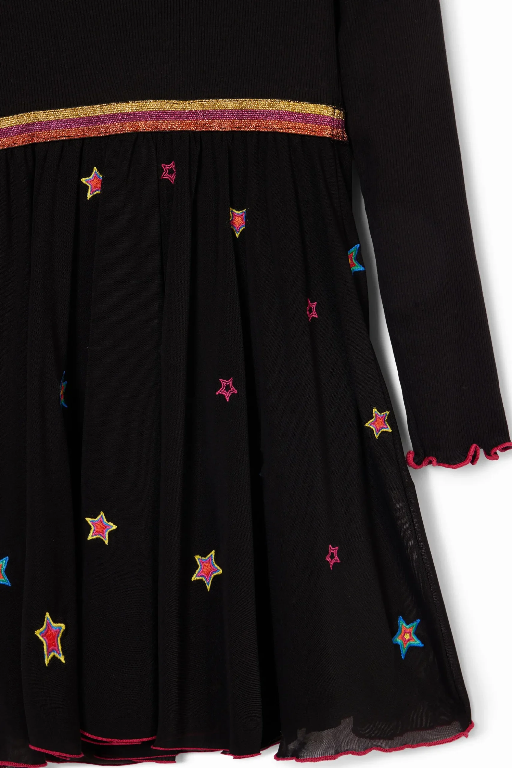 Vestido combinado estrellas